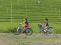 のどかな周辺へのお散歩は自転車でGO