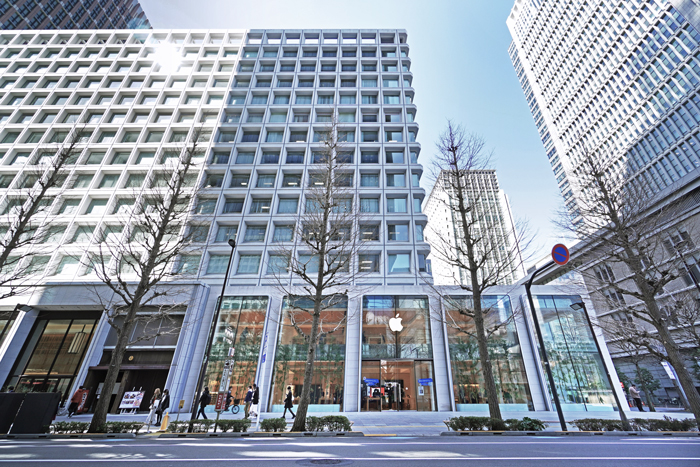 帝国劇場に連結する「国際ビルヂング」。Club GOH 丸の内旅行サロンは2階にあります。